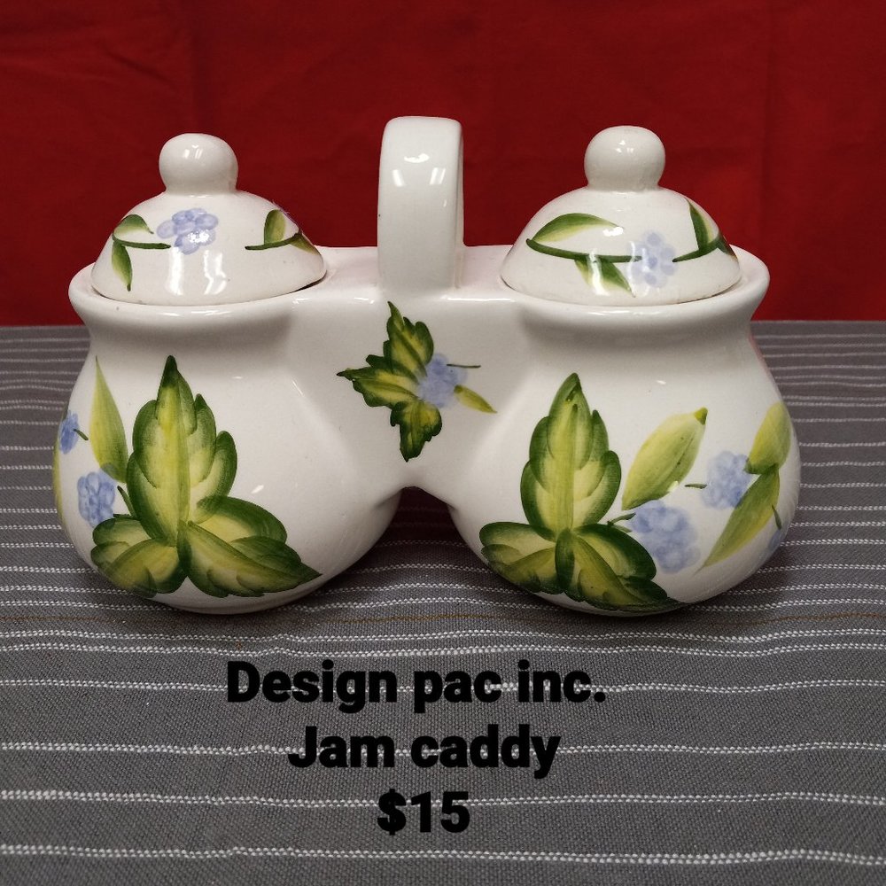 DESIGN PAC JAM CADDY IVY HAND PAINTED
